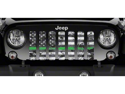 Grille Insert; On the Frontline (20-24 Jeep Gladiator JT)