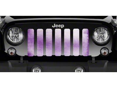 Grille Insert; Purple Ombre (20-24 Jeep Gladiator JT)