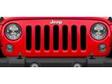 Grille Insert; Solid Black (20-25 Jeep Gladiator JT)