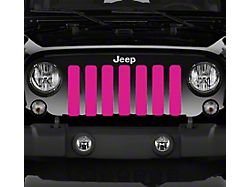 Grille Insert; Solid Pink (20-24 Jeep Gladiator JT)