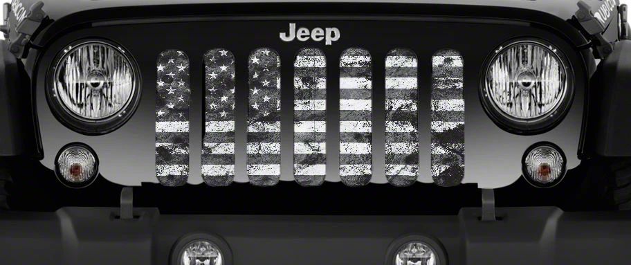 Jeep Gladiator Grille Insert; Tactical Dirty Grace (20-25 Jeep ...