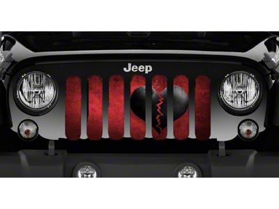 Grille Insert; Tainted Love (20-24 Jeep Gladiator JT)
