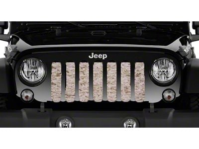 Grille Insert; Tan Digital Camo (20-24 Jeep Gladiator JT)