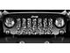 Grille Insert; White Leopard Print (20-24 Jeep Gladiator JT)