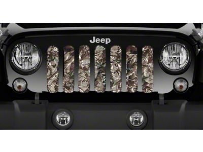 Grille Insert; Woodland Camo (20-24 Jeep Gladiator JT)