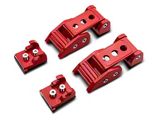 Hood Latches; Firecracker Red (20-25 Jeep Gladiator JT)