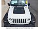 Hood Stripes; Carbon Fiber Black (20-24 Jeep Gladiator JT Launch Edition, Rubicon)