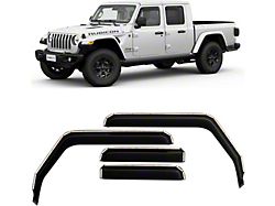 in-Channel Window Deflectors (20-24 Jeep Gladiator JT)