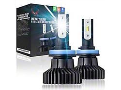 Infinity Beam LED Headlight Bulbs; H11/H9/H8