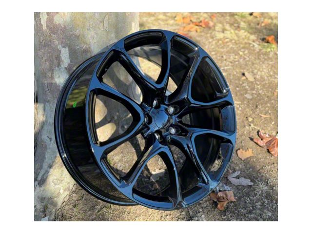 JP3 Gloss Black Wheel; 20x10 (20-24 Jeep Gladiator JT)