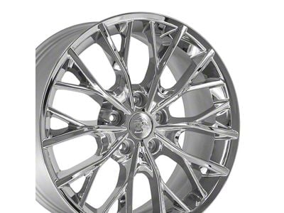 JP30 Chrome Wheel; 20x8.5; 50mm Offset (20-25 Jeep Gladiator JT)