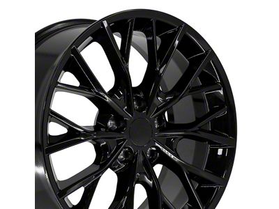 JP30 Gloss Black Wheel; 20x8.5; 50mm Offset (20-25 Jeep Gladiator JT)