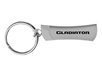 Gladiator Blade Key Fob; Silver