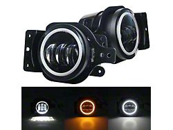 LED Fog Lights with Turn Signals (20-25 Jeep Gladiator JT)