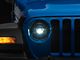 LED Projector Headlights; Black Housing; Clear Lens (20-24 Jeep Gladiator JT)