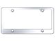 4-Hole Wide Bottom License Plate Frame (Universal; Some Adaptation May Be Required)