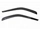 Low Profile Ventvisor Window Deflectors; Front; Dark Smoke (20-24 Jeep Gladiator JT)