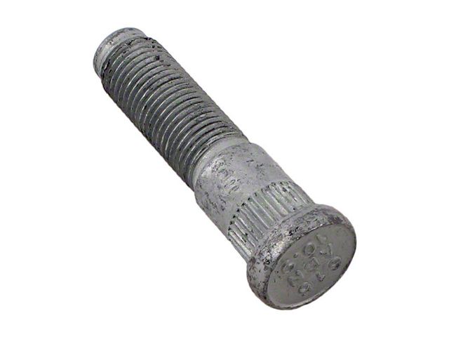 M14-1.50 Serrated Wheel Stud; 0.630-Inch Knurl; 2.35-Inch Length (20-24 Jeep Gladiator JT)