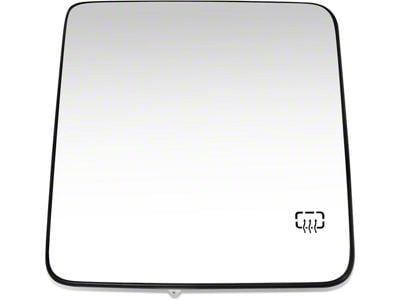 OE Style Heated Mirror Glass; Driver Side (20-25 Jeep Gladiator JT w/o Blind Spot)