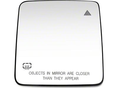 OE Style Non-Heated Mirror Glass; Passenger Side (20-25 Jeep Gladiator JT w/ Blind Spot)