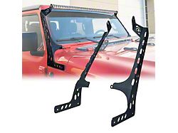Prevail Series 50-Inch Light Bar Mounting Bracket Set (20-24 Jeep Gladiator JT, Excluding Mojave)