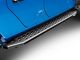 RB20 Running Boards; Black Bedliner Coating (20-22 Jeep Gladiator JT)