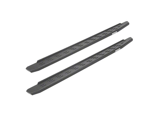 Go Rhino RB30 Running Boards with Drop Steps; Protective Bedliner Coating (20-24 Jeep Gladiator JT)