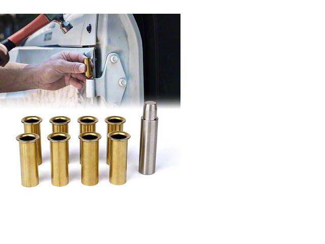 Replacement Door Hinge Bushing Set with Removal Tool (20-24 Jeep Gladiator JT)