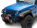 Rock Rage Front Bumper; Textured Black (20-24 Jeep Gladiator JT)