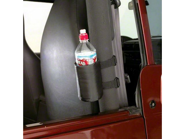 Roll Bar Padded Drink Holder; Black