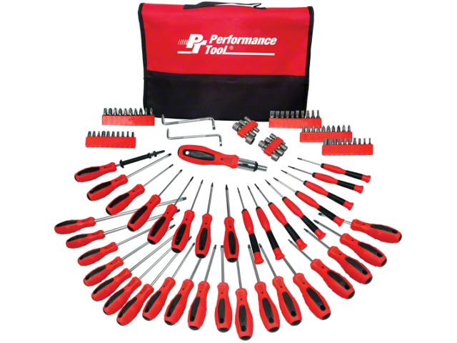 Screwdriver Set; 100-Piece Set