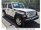 Side Hood Stripes with 1941 Logo; Carbon Fiber Black (20-24 Jeep Gladiator JT)