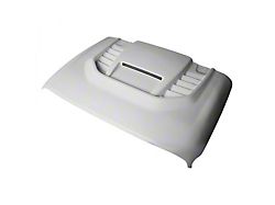 STM Style Ram Air Hood; Unpainted (20-24 Jeep Gladiator JT)