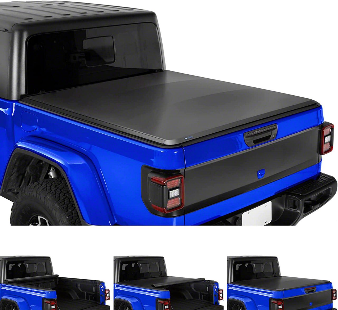 Jeep Gladiator T1 Soft Rollup Bed Cover (20-25 Jeep Gladiator JT ...