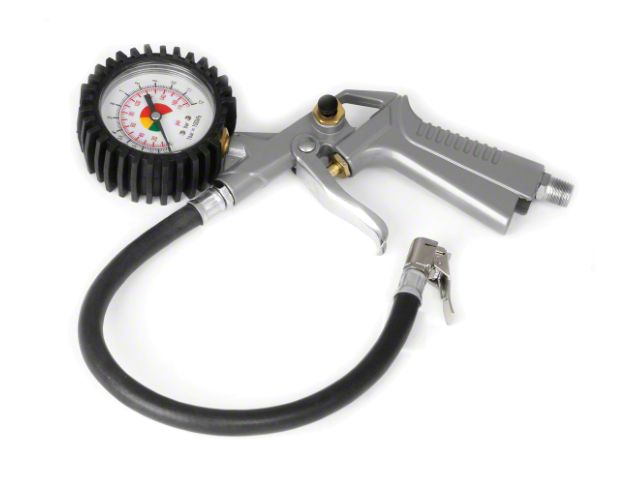 Tire Inflator with Dial Gauge