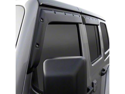 Tough Guard FormFit Window Visors (20-22 Jeep Gladiator JT)