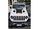 V3 Hood Stripe with 1941 Logo; Matte Black with Red (20-24 Jeep Gladiator JT Launch Edition, Rubicon)