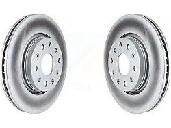 Vented Brake Rotors; Front Pair (20-25 Jeep Gladiator JT)