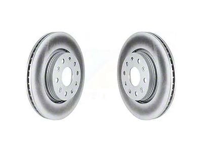 Vented Brake Rotors; Front Pair (20-24 Jeep Gladiator JT)