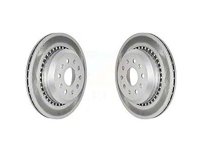 Vented Rotors; Rear Pair (20-24 Jeep Gladiator JT)