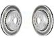 Vented Rotors; Rear Pair (20-24 Jeep Gladiator JT)