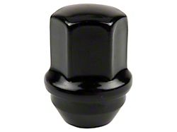 Wheel Lug Nut; Black (20-24 Jeep Gladiator JT)