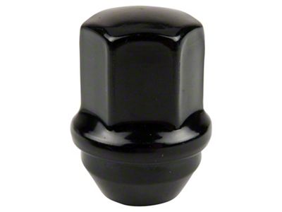 Wheel Lug Nut; Black (20-24 Jeep Gladiator JT)