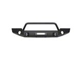 WJ2 Full Width Front Bumper with Bull Bar; Textured Black (20-24 Jeep Gladiator JT)