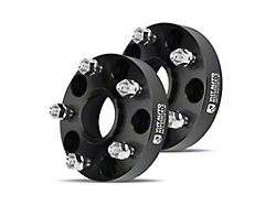 1.25-Inch 5-Lug Wheel Spacers; Black; Set of Two (99-10 Jeep Grand Cherokee WJ & WK)