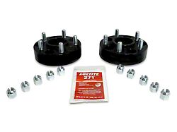 1.50-Inch Wheel Spacers; Black (93-98 Jeep Grand Cherokee ZJ)