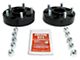 1.50-Inch Wheel Spacers; Black (99-10 Jeep Grand Cherokee WJ & WK)