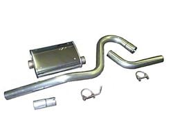 2.50-Inch Stainless Cat-Back Exhaust System with HVS Welded Muffer (99-04 4.7L Jeep Grand Cherokee WJ)