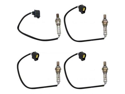 4-Piece O2 Oxygen Sensor Set (05-17 Jeep Grand Cherokee WK & WK2, Excluding 3.0L)