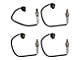 4-Piece O2 Oxygen Sensor Set (05-17 Jeep Grand Cherokee WK & WK2, Excluding 3.0L)